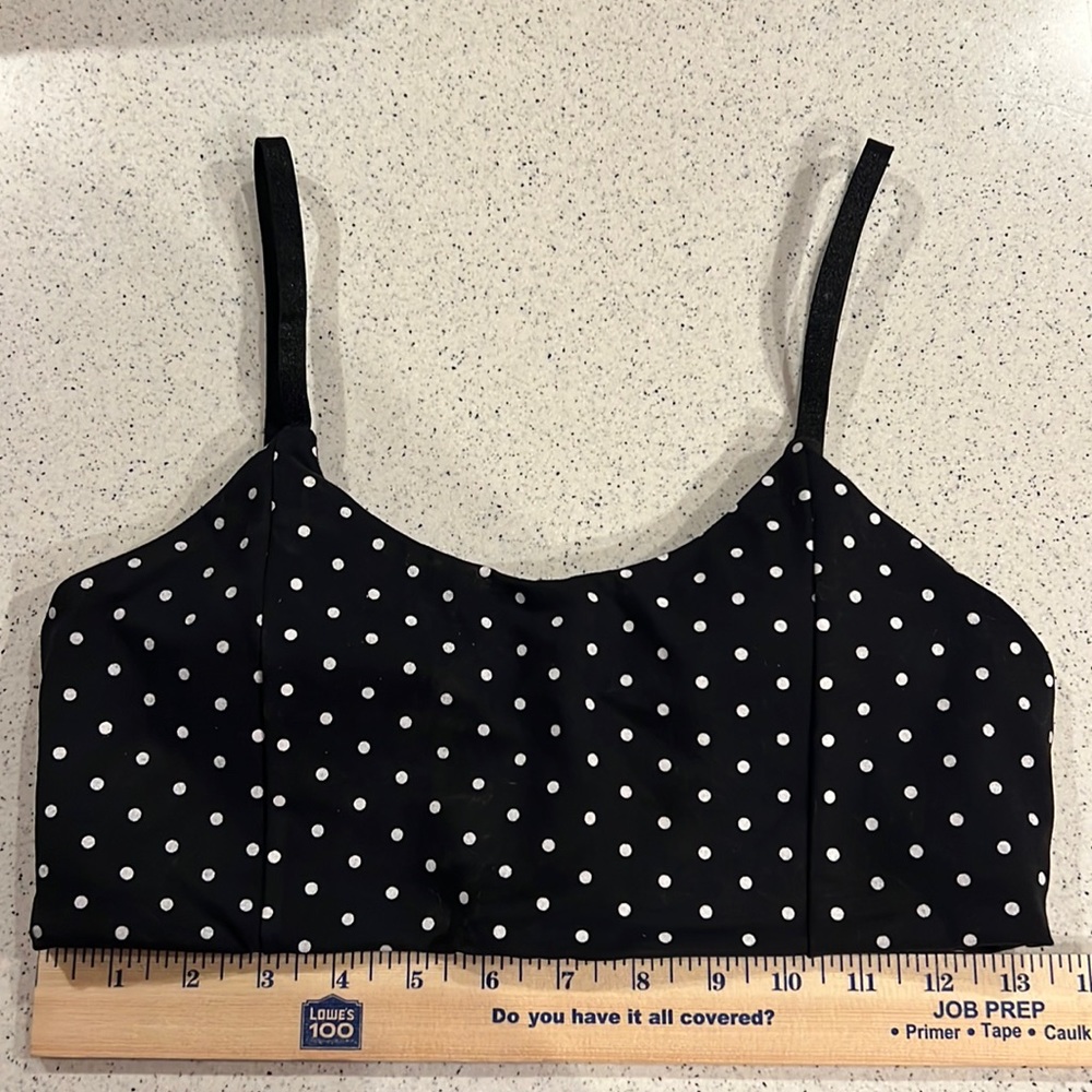 ECHT Tempo Sports bra - Black white dot Medium (10)